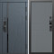 Входная дверь Termo-Door Смарт Сплит Графит - Горизонт Grey софт