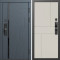 Входная дверь Termo-Door Смарт Сплит Графит - Горизонт Слоновая кость