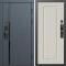 Входная дверь Termo-Door Смарт Сплит Графит - Гранд Слоновая кость