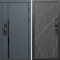 Входная дверь Termo-Door Смарт Сплит Графит - Лучи бетон темный