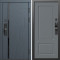 Входная дверь Termo-Door Смарт Сплит Графит - Марсель Grey софт