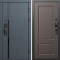 Входная дверь Termo-Door Смарт Сплит Графит - Марсель Шоколад