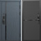 Входная дверь Termo-Door Смарт Сплит Графит - Нео Black