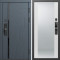 Входная дверь Termo-Door Смарт Сплит Графит - Зеркало белый софт