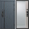 Входная дверь Termo-Door Смарт Сплит Графит - Зеркало Фацет Капучино