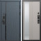 Входная дверь Termo-Door Смарт Сплит Графит - Зеркало Люмис Капучино