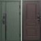 Входная дверь Termo-Door Смарт Сплит Грин - Классика венге