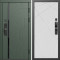 Входная дверь Termo-Door Смарт Сплит Грин - Лучи белый