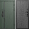 Входная дверь Termo-Door Смарт Сплит Грин - Мастино Бетон темный