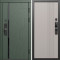 Входная дверь Termo-Door Смарт Сплит Грин - Страйп Капучино