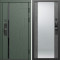 Входная дверь Termo-Door Смарт Сплит Грин - Зеркало бетон темный