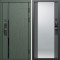 Входная дверь Termo-Door Смарт Сплит Грин - Зеркало Grey Софт