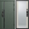 Входная дверь Termo-Door Смарт Сплит Грин - Зеркало Слоновая кость