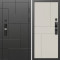 Входная дверь Termo-Door Смарт Тетрис Блэк - Горизонт Слоновая кость