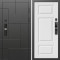 Входная дверь Termo-Door Смарт Тетрис Блэк - Лион Белый софт