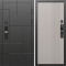 Входная дверь Termo-Door Смарт Тетрис Блэк - Страйп Капучино