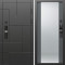 Входная дверь Termo-Door Смарт Тетрис Блэк - Зеркало Grey Софт