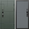 Входная дверь Termo-Door Смарт Тетрис Грин - Горизонт Grey софт