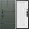 Входная дверь Termo-Door Смарт Тетрис Грин - Гранд Белый софт