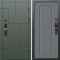 Входная дверь Termo-Door Смарт Тетрис Грин - Гранд Grey софт