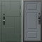 Входная дверь Termo-Door Смарт Тетрис Грин - Лион Grey софт