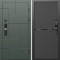 Входная дверь Termo-Door Смарт Тетрис Грин - Нео Black