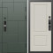 Входная дверь Termo-Door Смарт Тетрис Грин - Нео Классика Слоновая Кость