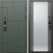 Входная дверь Termo-Door Смарт Тетрис Грин - Зеркало бетон темный