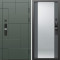 Входная дверь Termo-Door Смарт Тетрис Грин - Зеркало Grey Софт