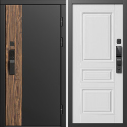 Входная дверь Termo-Door Смарт Тор - Классика белое дерево
