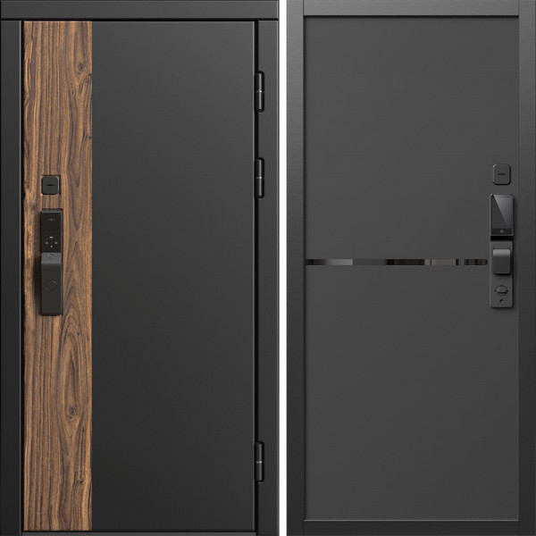 Входная дверь Termo-Door Смарт Тор - Нео Black