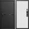 Входная дверь Termo-Door Смарт Тренд Блэк - Флэт Белый софт