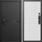 Входная дверь Termo-Door Смарт Тренд Блэк - Горизонт белый