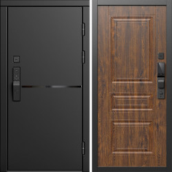Входная дверь Termo-Door Смарт Тренд Блэк - Классика дуб