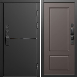 Входная дверь Termo-Door Смарт Тренд Блэк - Марсель Шоколад