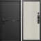 Входная дверь Termo-Door Смарт Тренд Блэк - Страйп Слоновая Кость