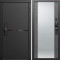 Входная дверь Termo-Door Смарт Тренд Блэк - Зеркало бетон темный