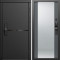 Входная дверь Termo-Door Смарт Тренд Блэк - Зеркало Grey Софт