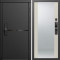 Входная дверь Termo-Door Смарт Тренд Блэк - Зеркало лиственница