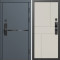 Входная дверь Termo-Door Смарт Тренд Графит - Горизонт Слоновая кость