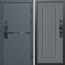 Входная дверь Termo-Door Смарт Тренд Графит - Гранд Grey софт