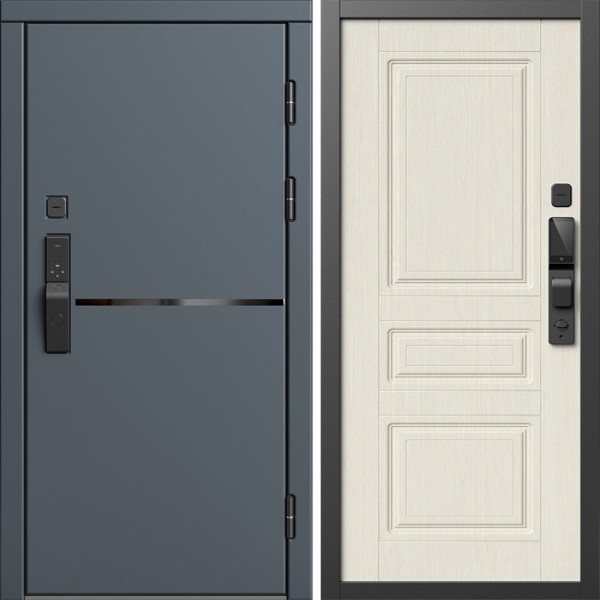 Входная дверь Termo-Door Смарт Тренд Графит - Классика лиственница