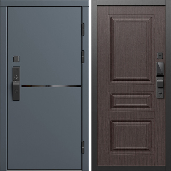 Входная дверь Termo-Door Смарт Тренд Графит - Классика венге
