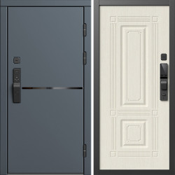 Входная дверь Termo-Door Смарт Тренд Графит - Мадрид Лиственница
