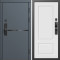 Входная дверь Termo-Door Смарт Тренд Графит - Марсель Белый софт