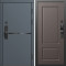 Входная дверь Termo-Door Смарт Тренд Графит - Марсель Шоколад