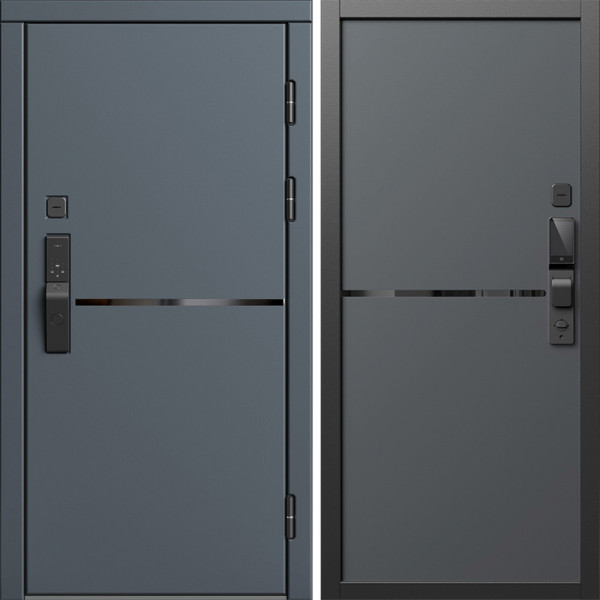 Входная дверь Termo-Door Смарт Тренд Графит - Нео Графит