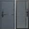Входная дверь Termo-Door Смарт Тренд Графит - Порте Grey софт