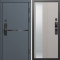Входная дверь Termo-Door Смарт Тренд Графит - Зеркало Люмис Капучино