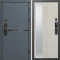 Входная дверь Termo-Door Смарт Тренд Графит - Зеркало Люмис Соновая Кость